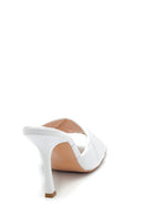 Women's Heeled Leather Slippers | Derimod Women's Heeled Leather Slippers | Derimod