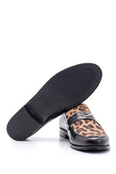 Kadın Leopar Desenli Loafer | Derimod Kadın Leopar Desenli Loafer | Derimod