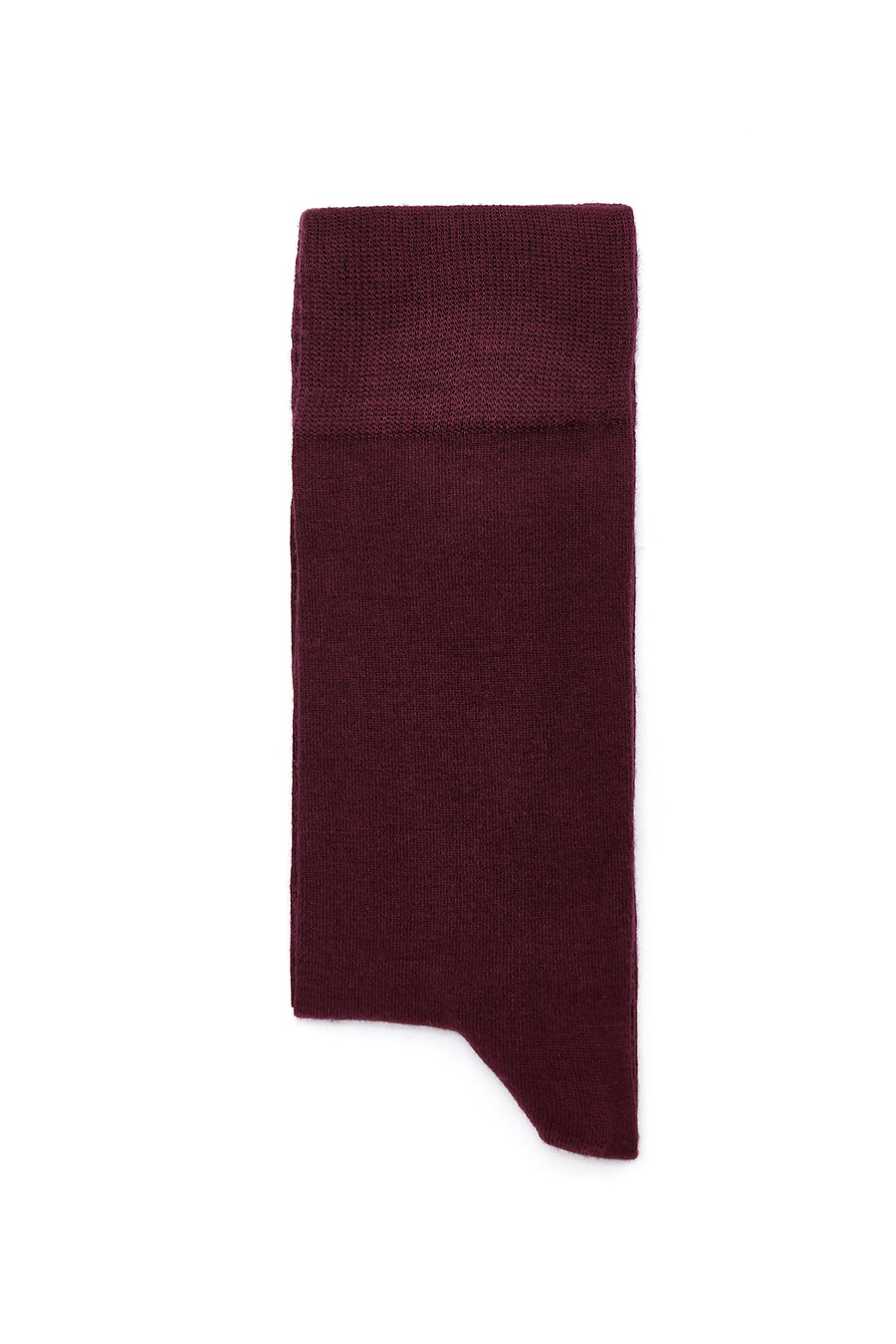 Men's Burgundy Bamboo Socks