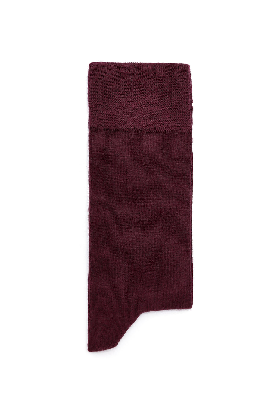 Men's Burgundy Bamboo Socks
