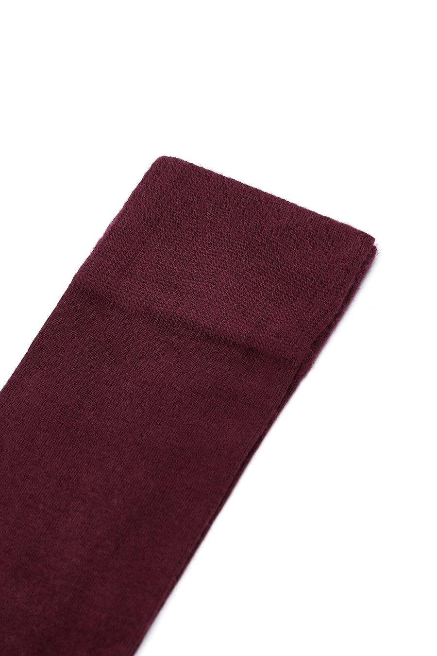 Men's Burgundy Bamboo Socks