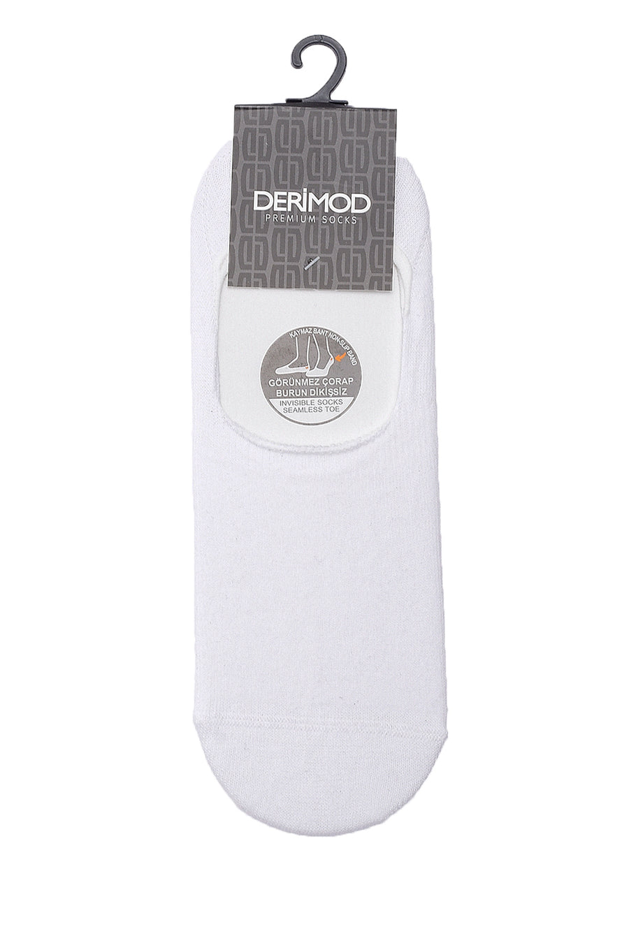 Men's White Cotton Booties Socks 000A2C10146F | Derimod