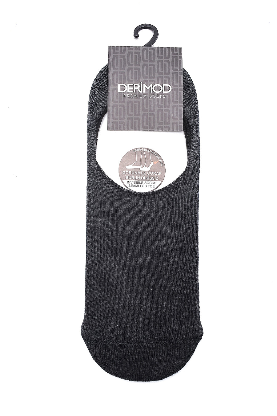 Erkek Antrasit Pamuklu Patik Çorap 000A2C10156F | Derimod