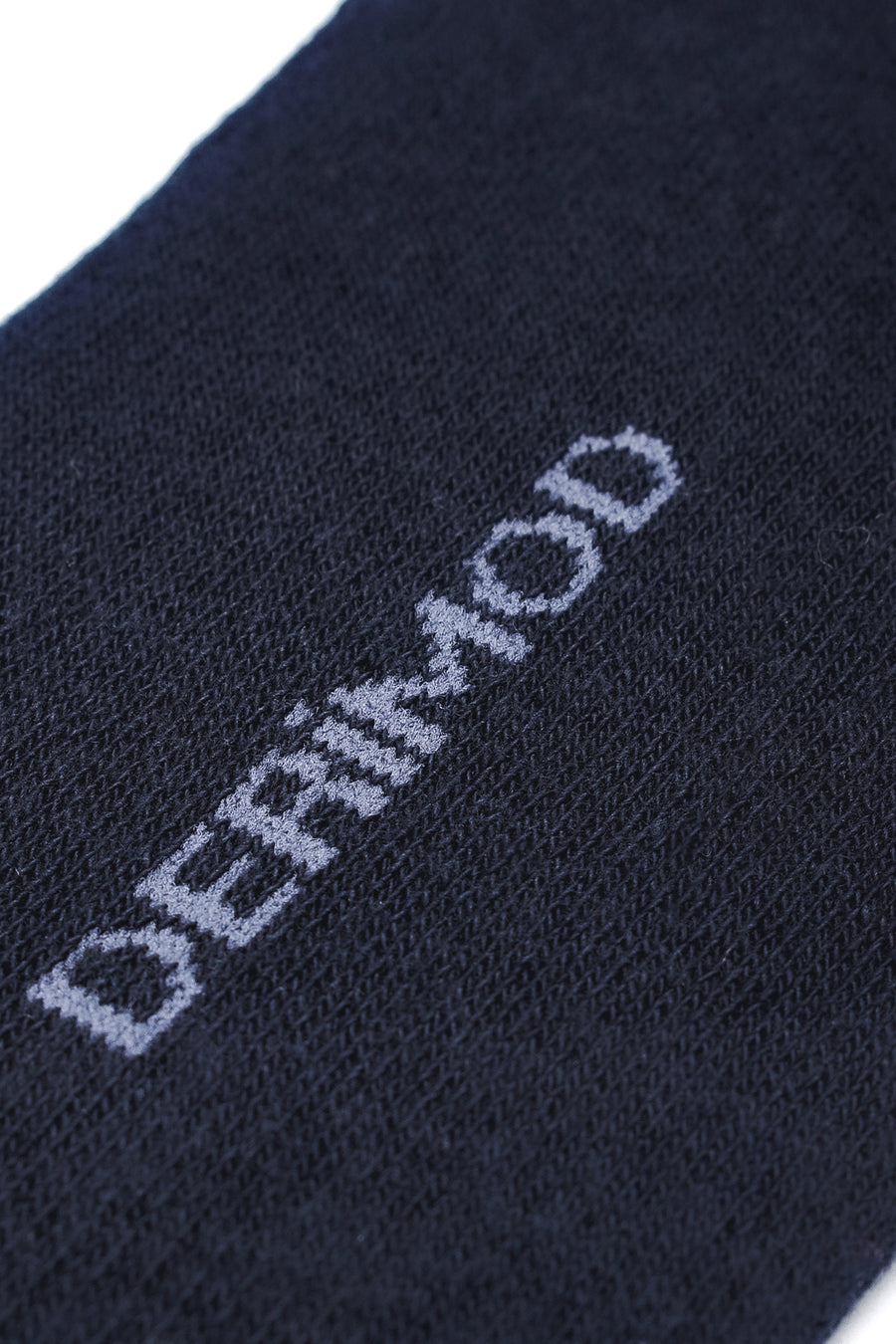 Men's Navy Blue Cotton Booties Socks