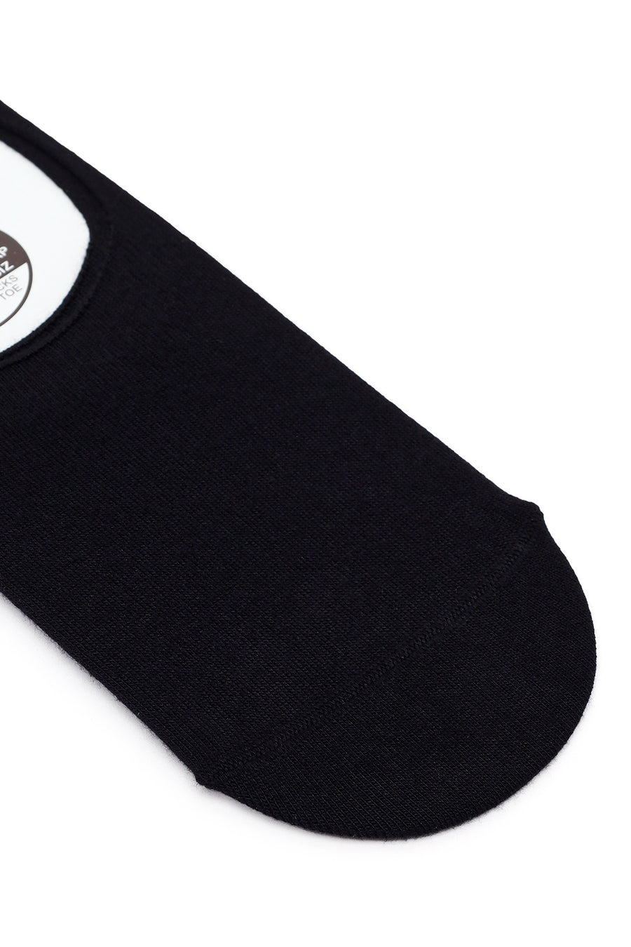 Male Black Bamboo Short Socks