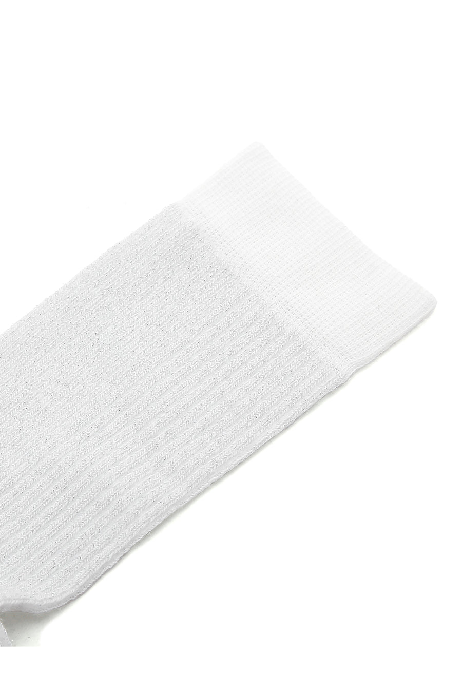 Women's White Cotton Socks