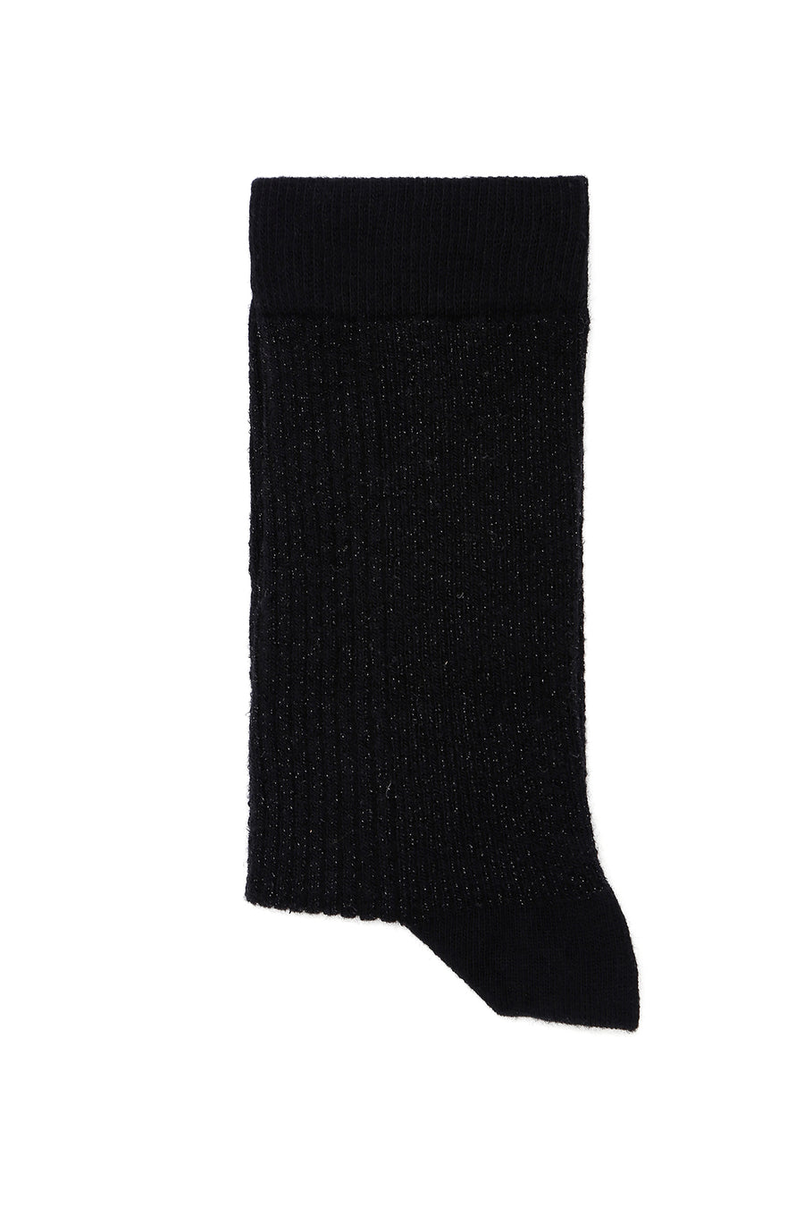 Women's Black Cotton Socks