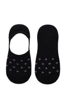 Erkek Siyah Pamuklu Patik Çorap | Derimod