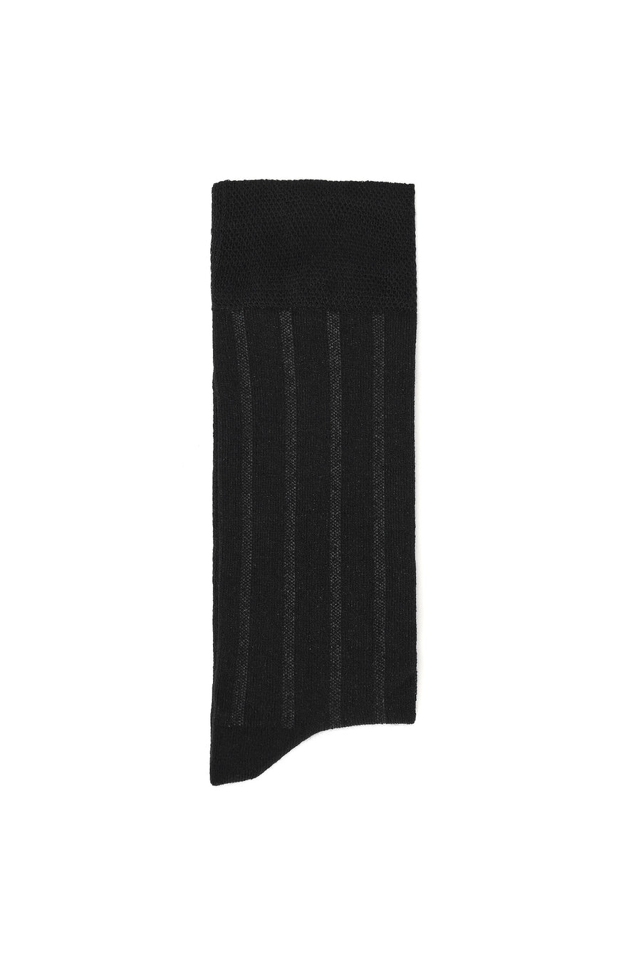 Men's Black Bamboo Long Socks