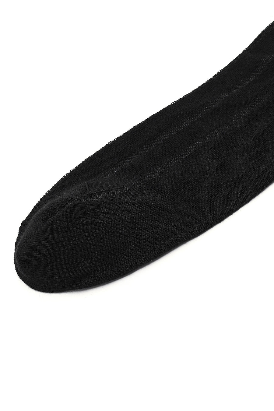 Men's Black Bamboo Long Socks