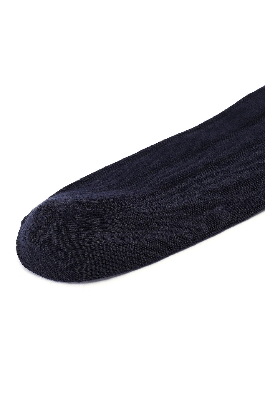 Men's Navy Blue Bamboo Long Socks