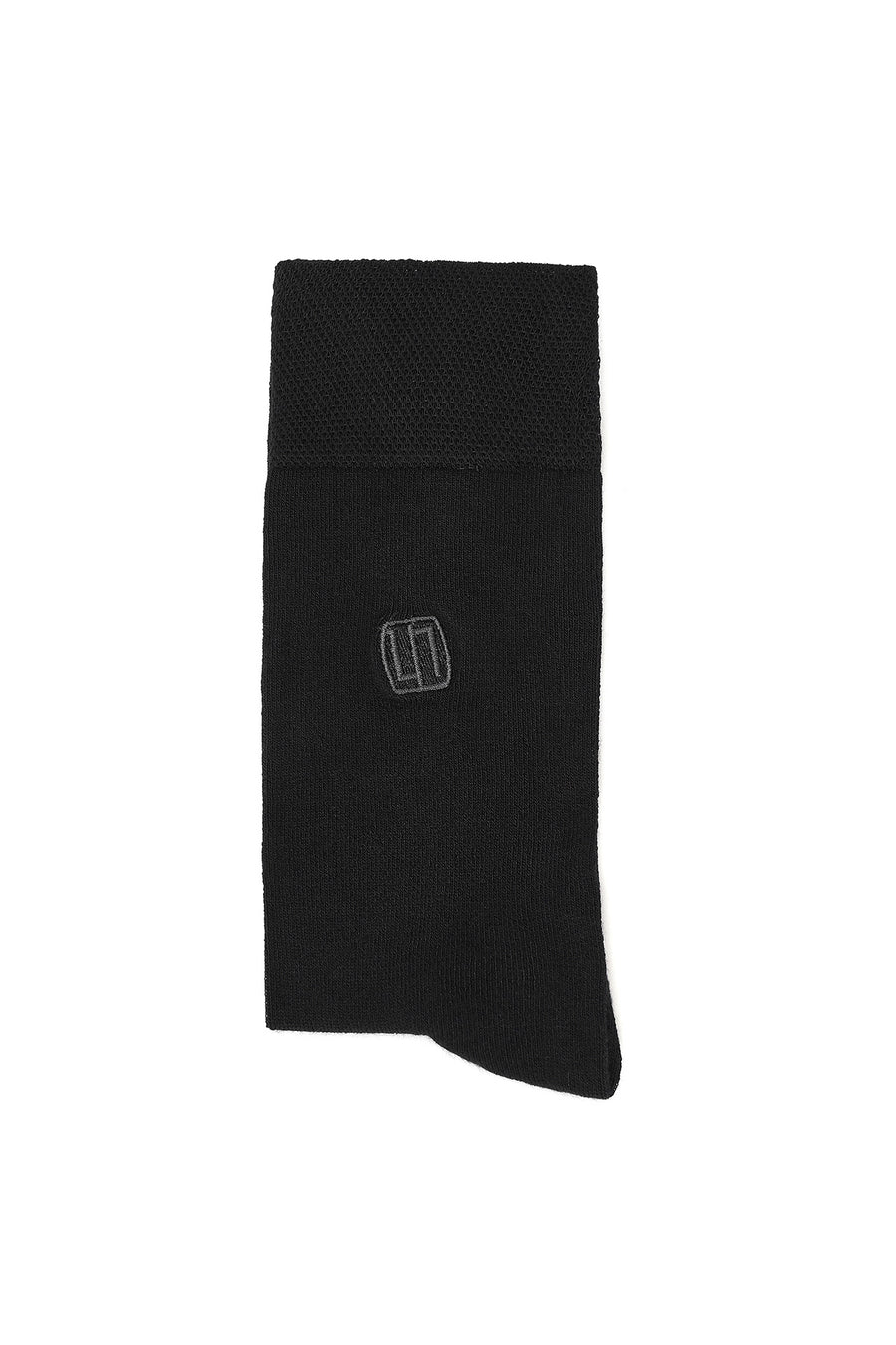 Men's Black Long Socks