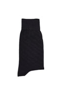 Men's Black Long Socks | Derimod