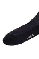 Men's Black Bamboo Long Socks | Derimod