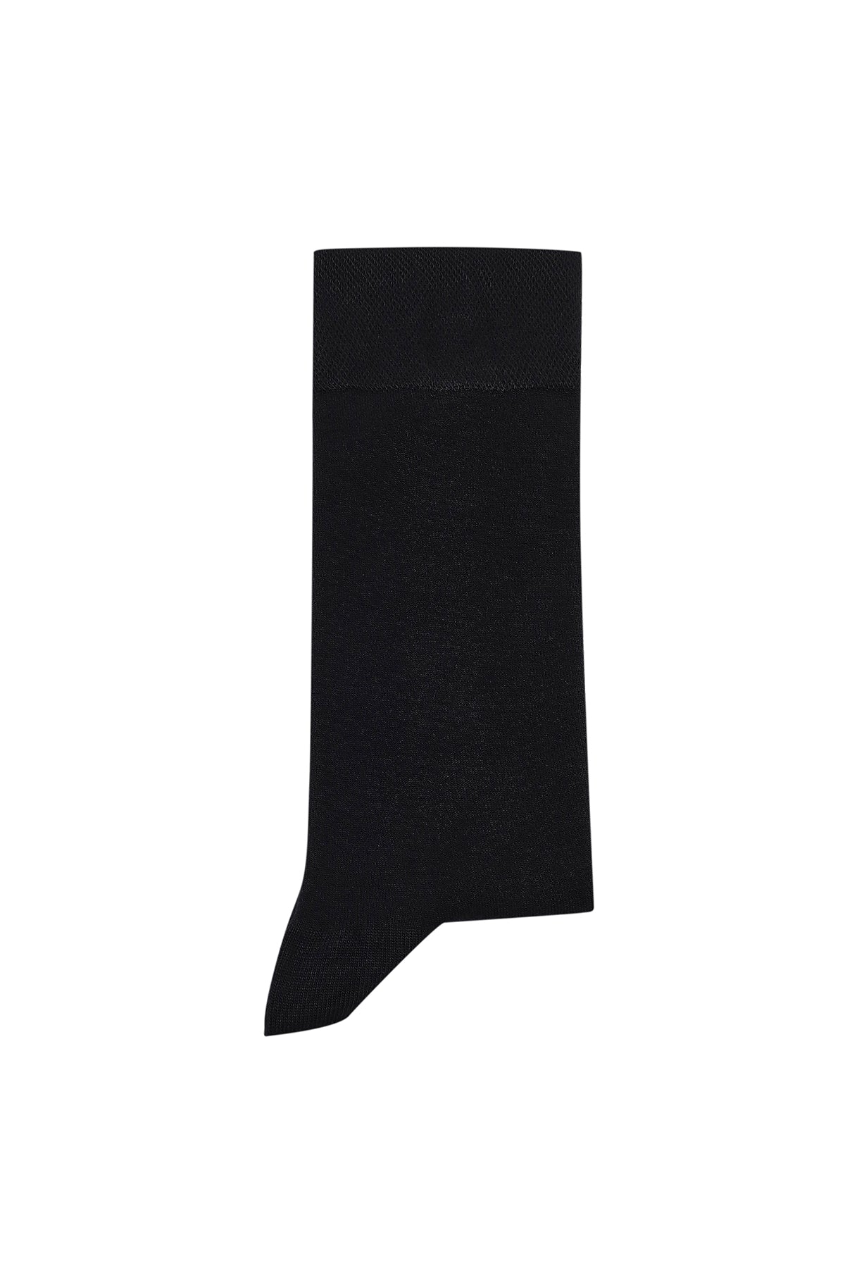 Erkek Siyah Bambu Uzun Çorap