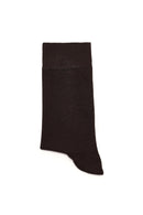 Men's Brown Bamboo Long Socks | Derimod
