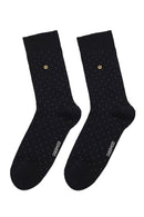 Erkek Siyah Uzun Çorap | Derimod