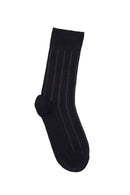 Erkek Siyah Bambu Uzun Çorap | Derimod