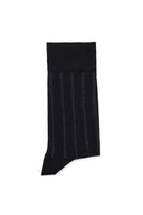 Erkek Siyah Bambu Uzun Çorap | Derimod