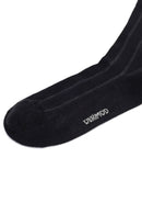 Erkek Siyah Bambu Uzun Çorap | Derimod