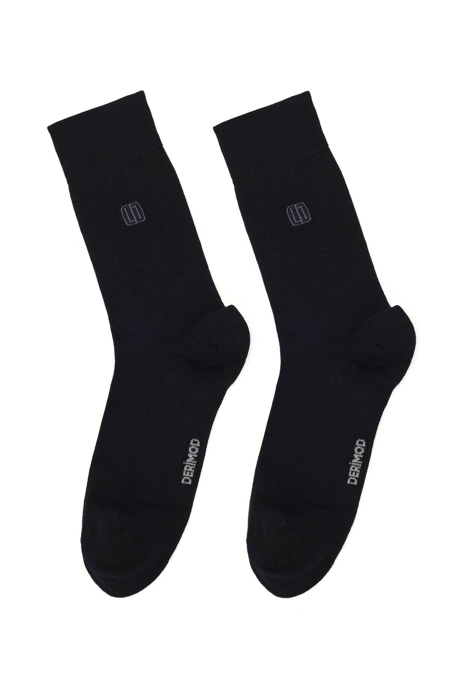 Men's Black Long Socks 000A2C35146F | Derimod