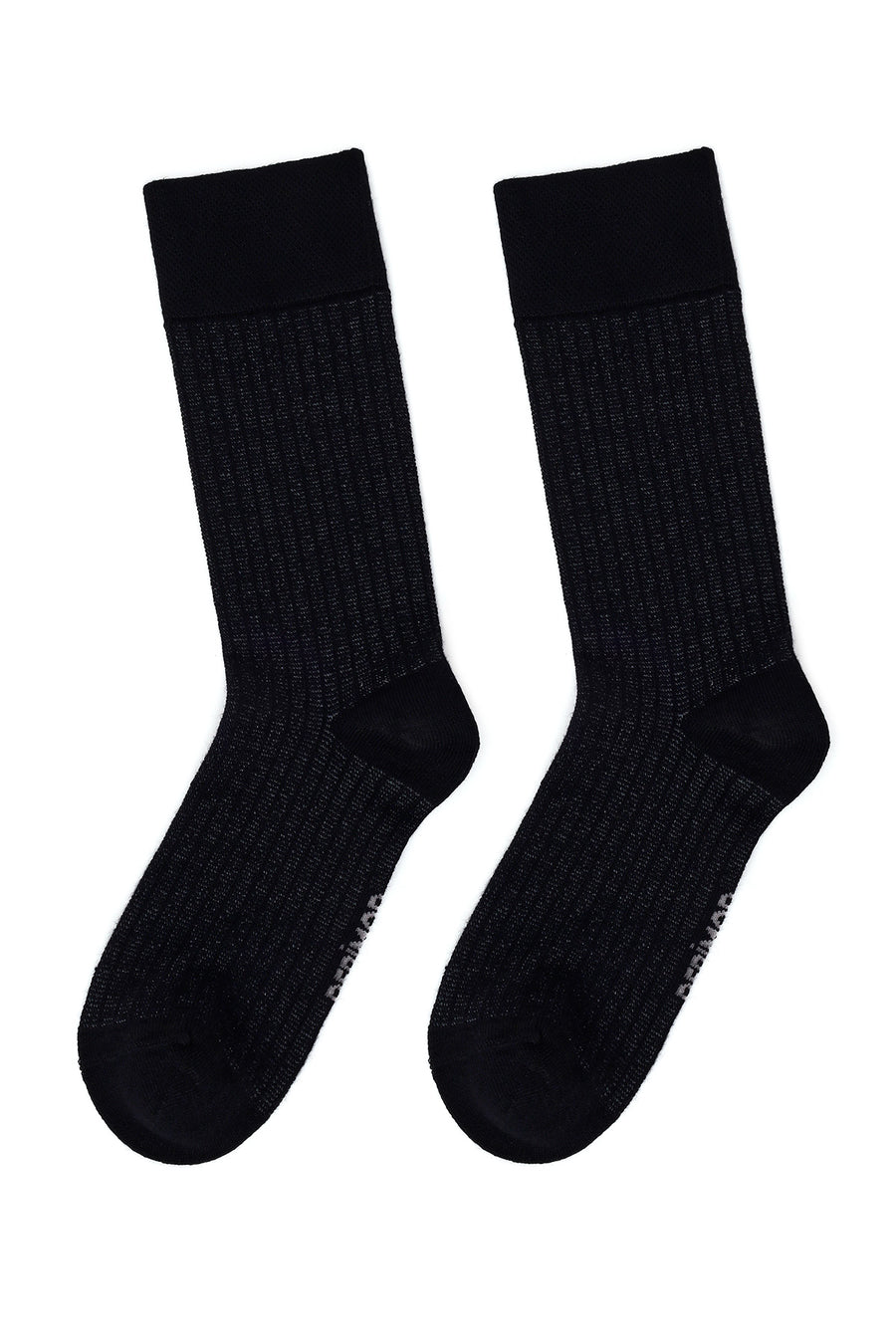 Male Black Bamboo Socks 000A2C35176F | Derimod