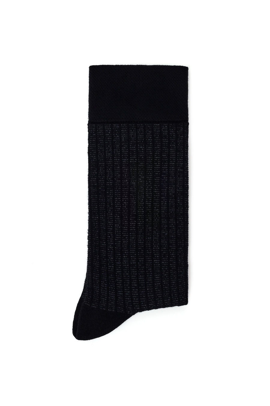 Male Black Bamboo Socks