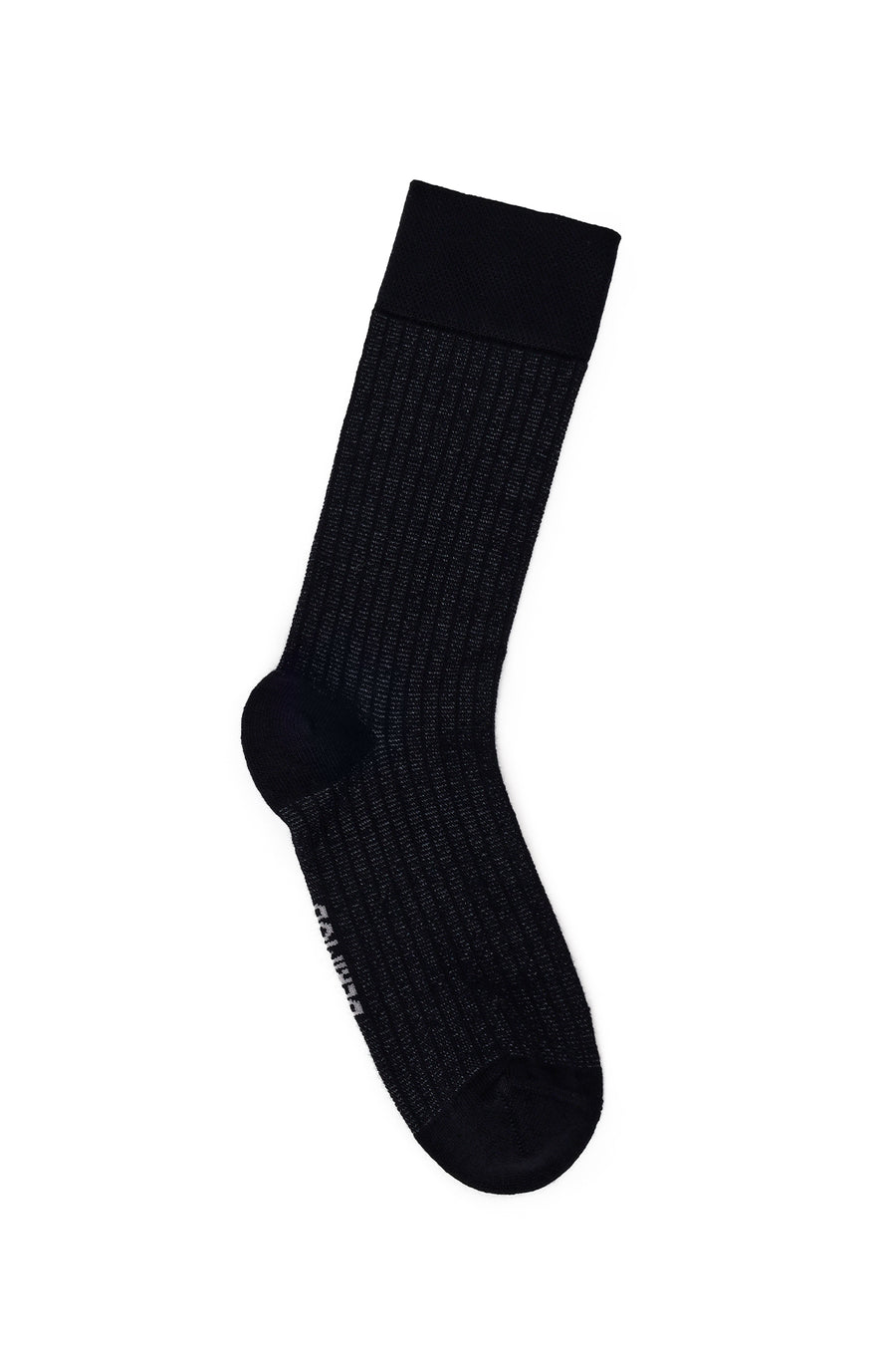 Male Black Bamboo Socks