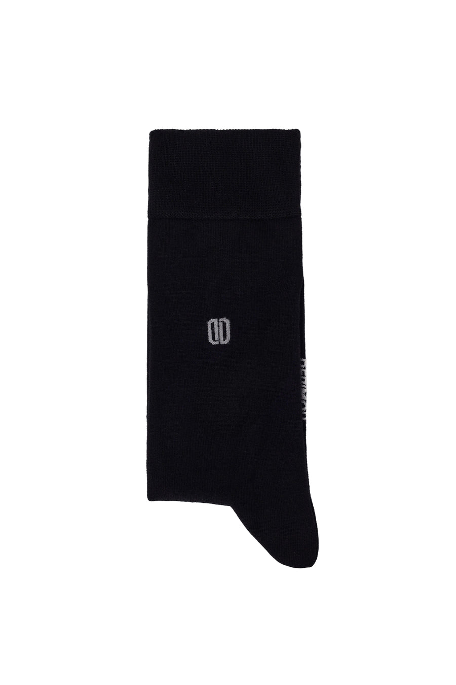 Male Black Cotton Socks