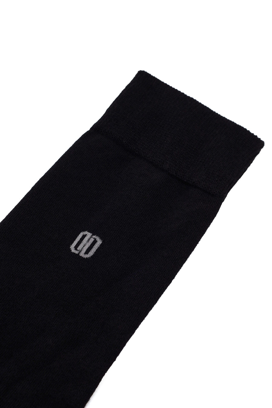 Male Black Cotton Socks