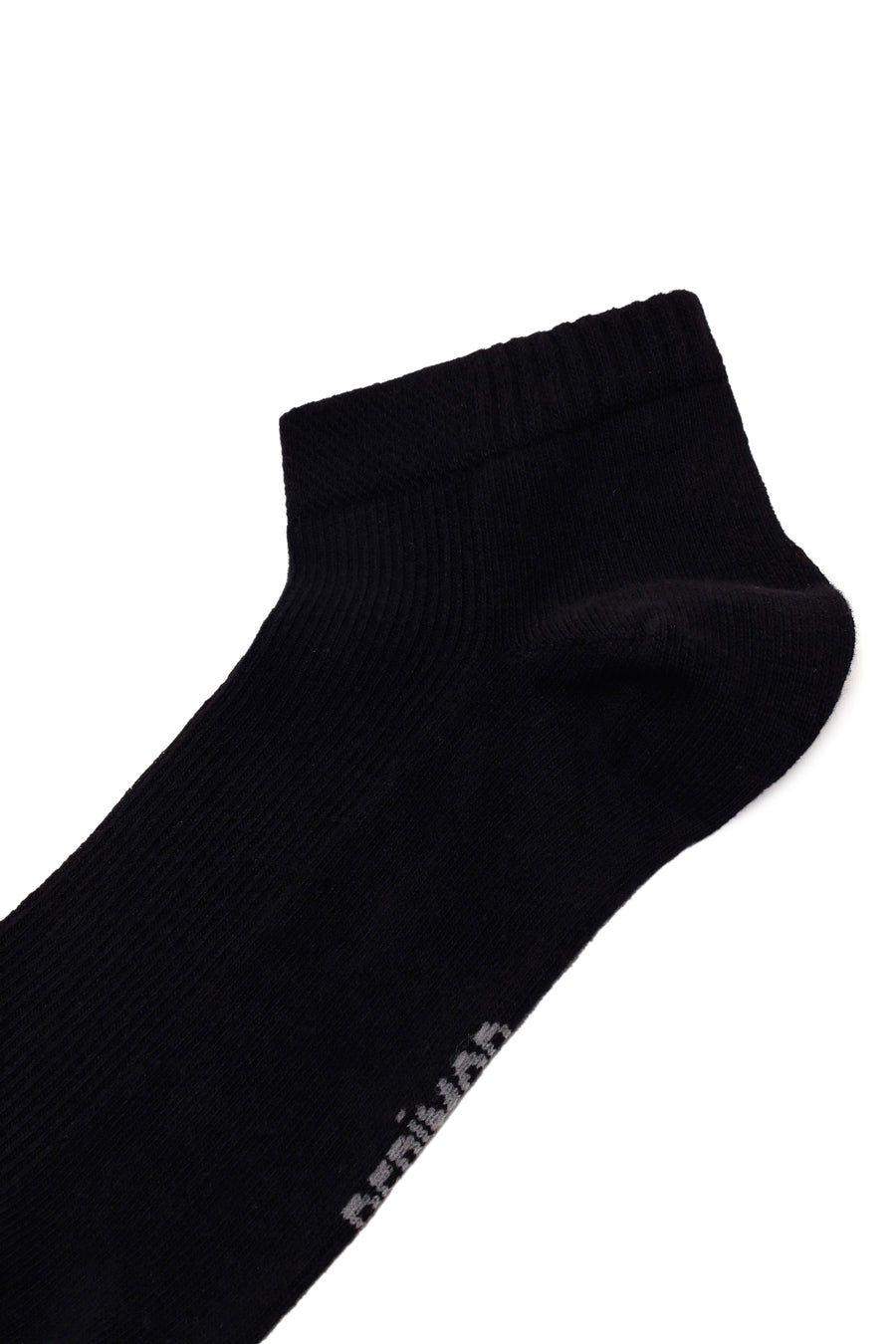 Male Black Cotton Socks