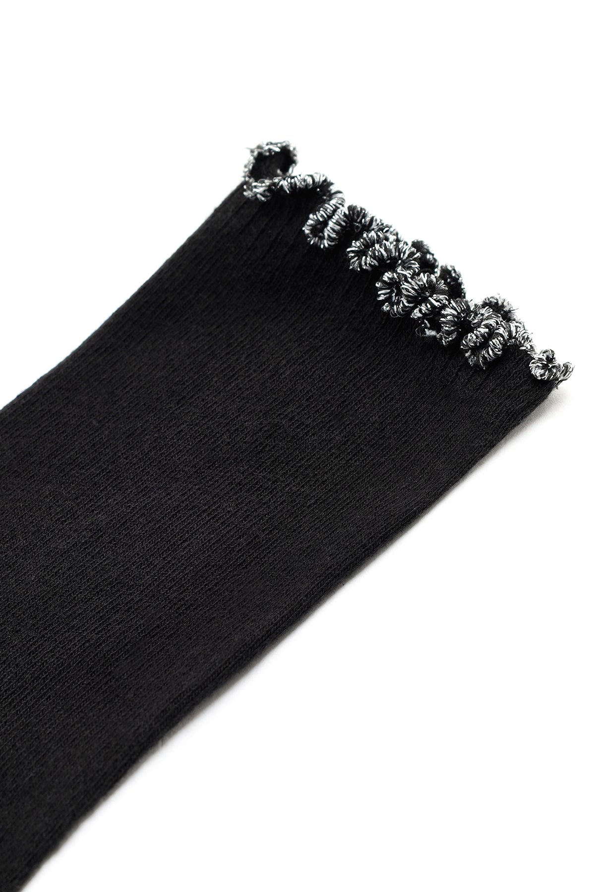 Kadın Siyah Pamuk Çorap