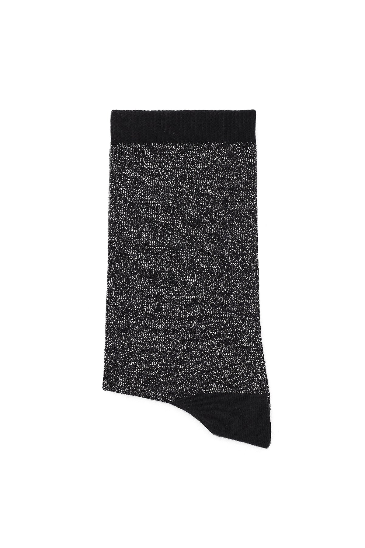 Kadın Siyah Pamuklu Çorap
