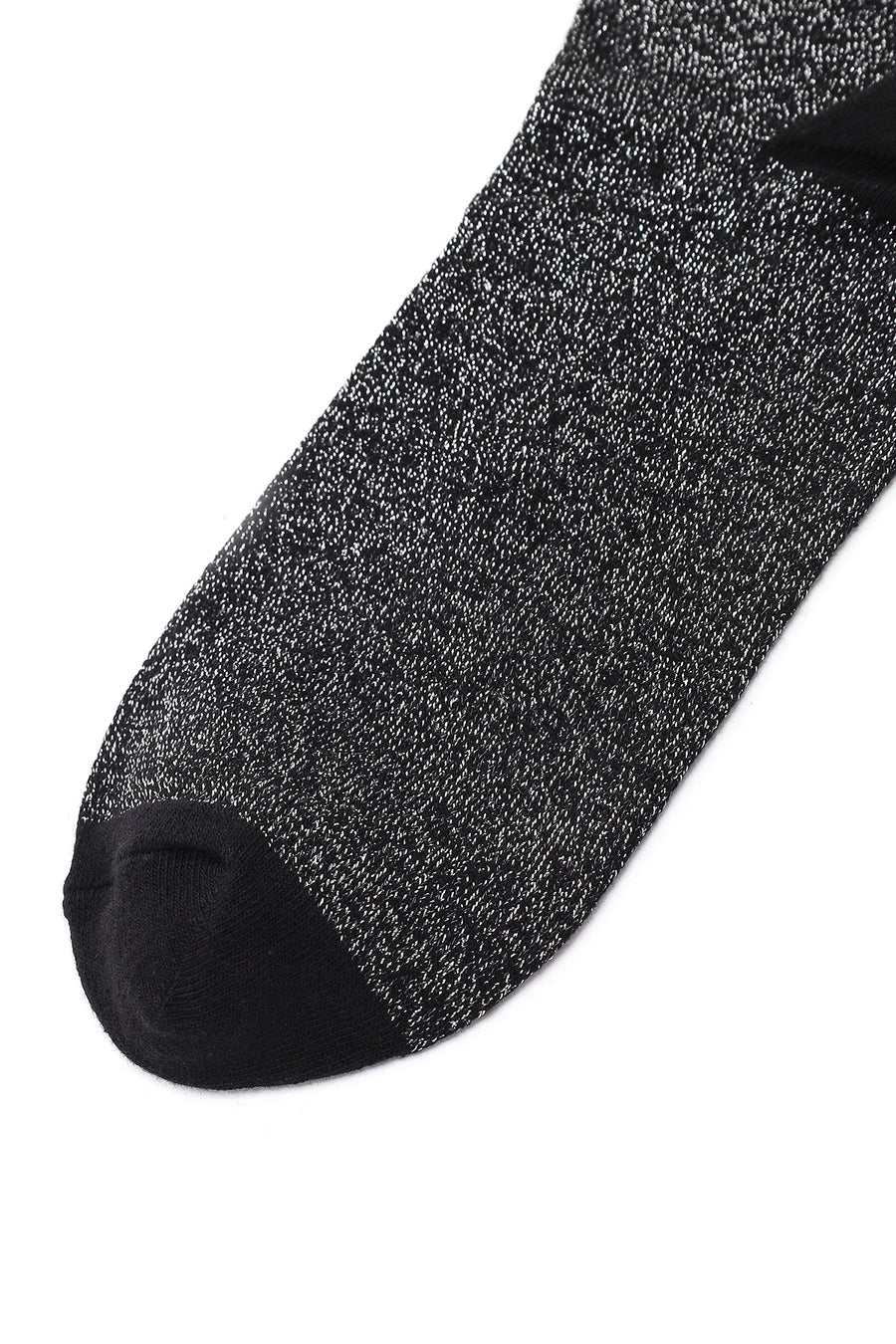 Women's Black Cotton Socks