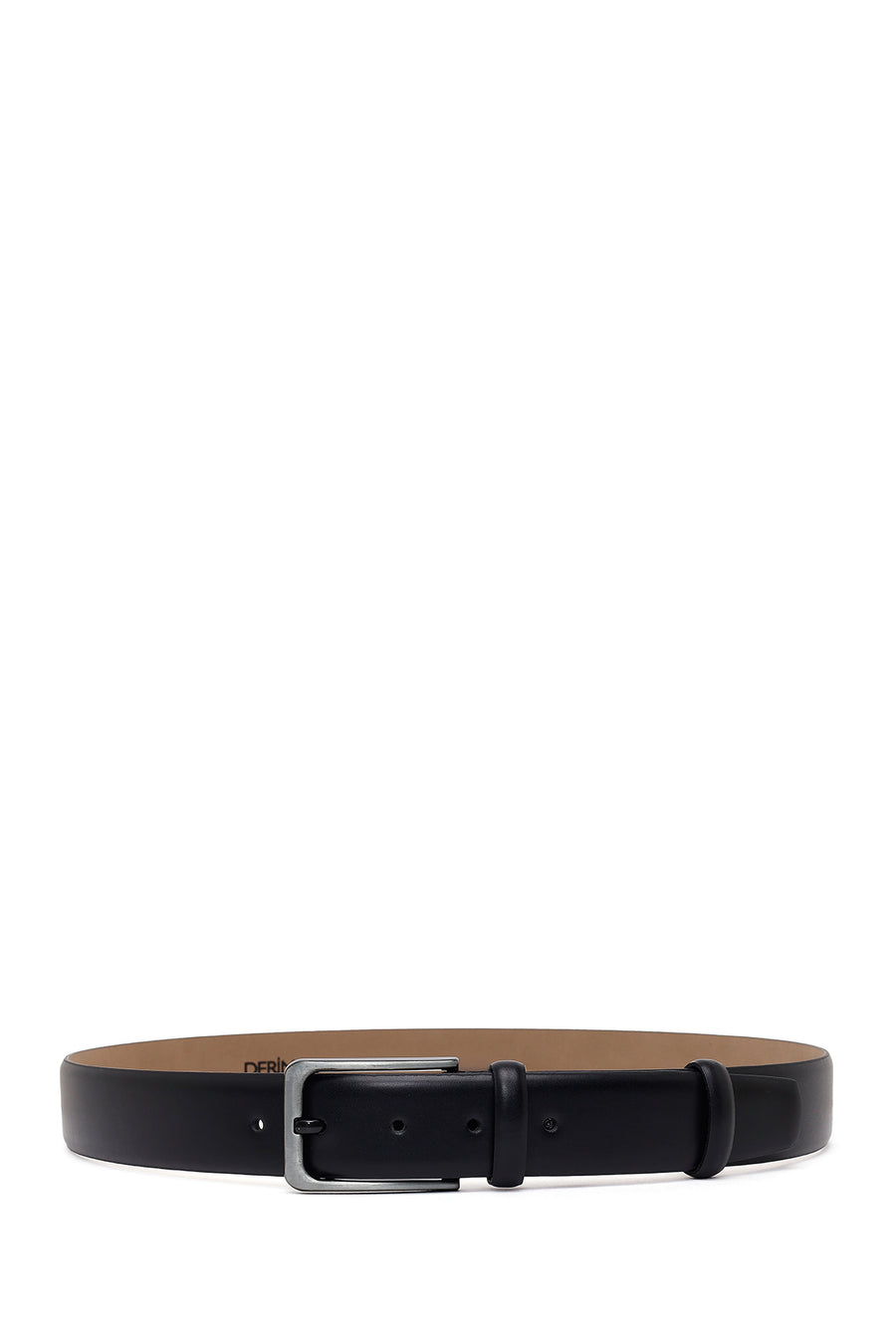 Men's Black Leather Belt