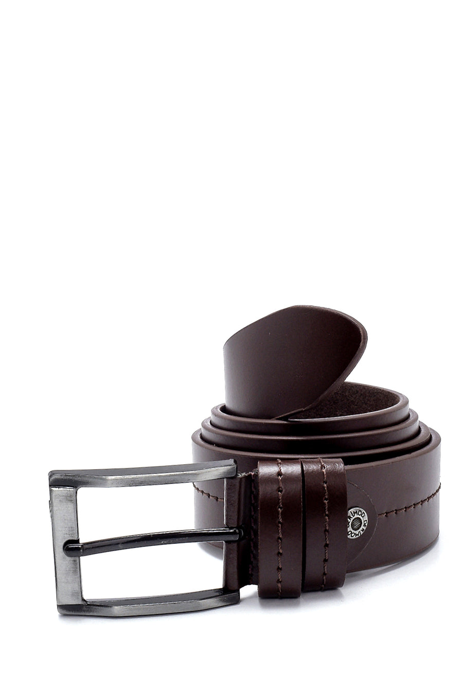 Men's Brown Leather Belt 000A2D1201618 | Derimod