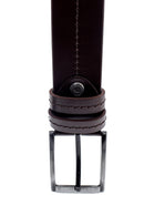 Men's Brown Leather Belt | Derimod