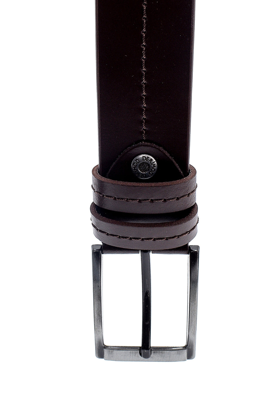 Men's Brown Leather Belt