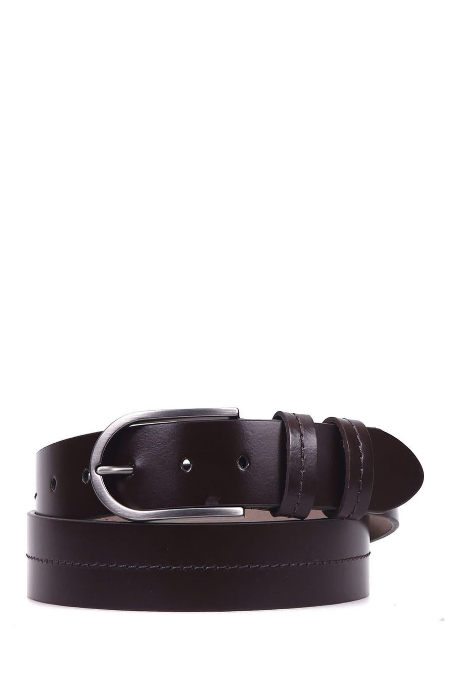 Men's Brown Leather Belt