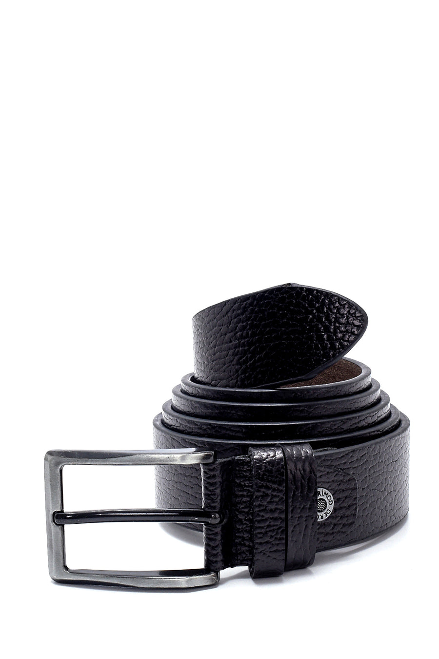 Men's Black Leather Belt 000A2D12043FT | Derimod