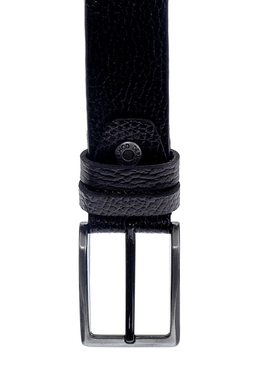 Men's Black Leather Belt