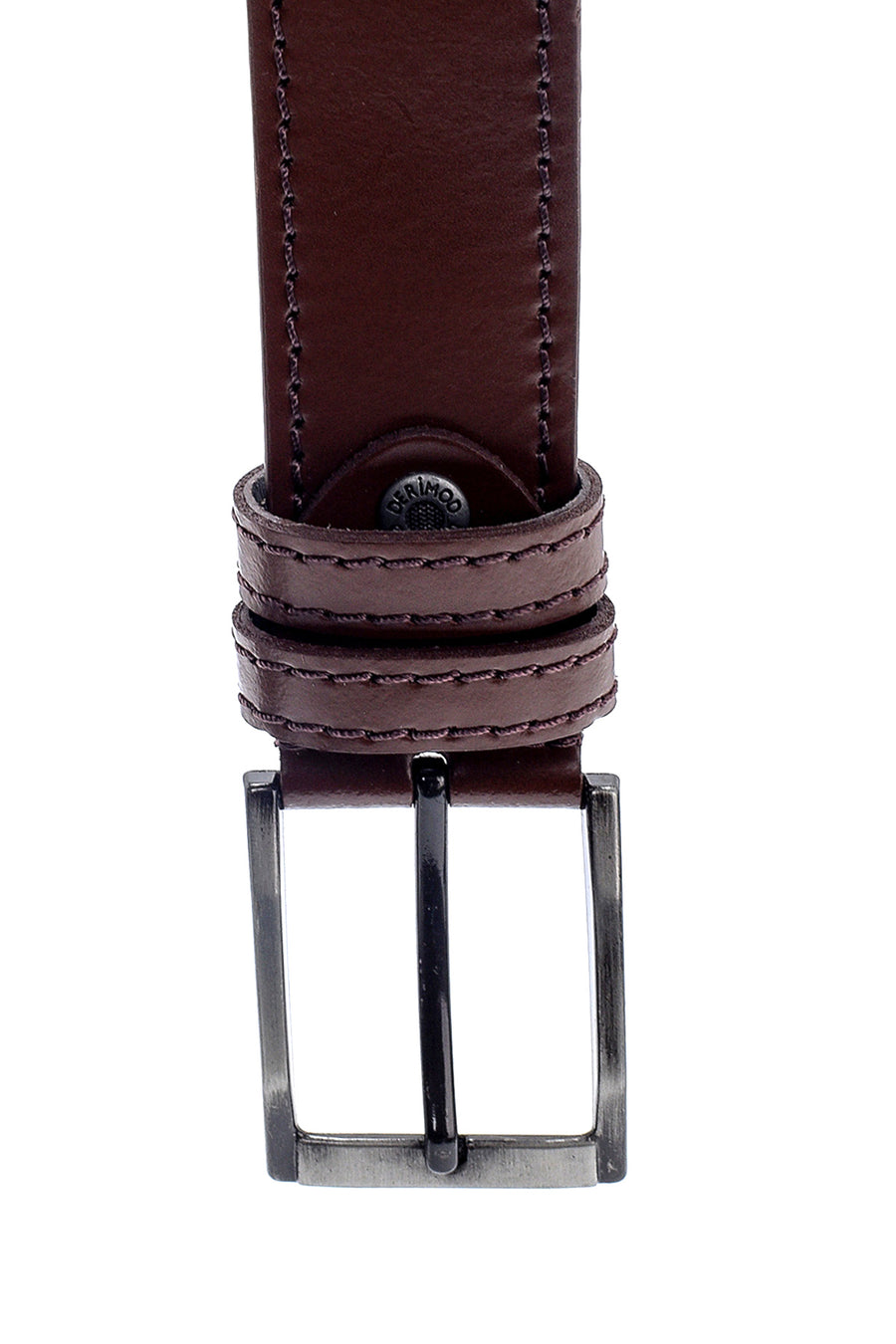 Men's Brown Leather Belt