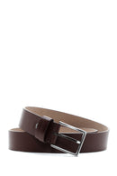 Men's Brown Leather Belt | Derimod