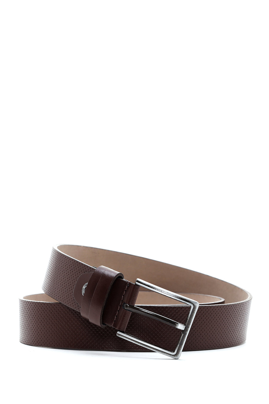 Men's Brown Leather Belt 000A2D1225726 | Derimod