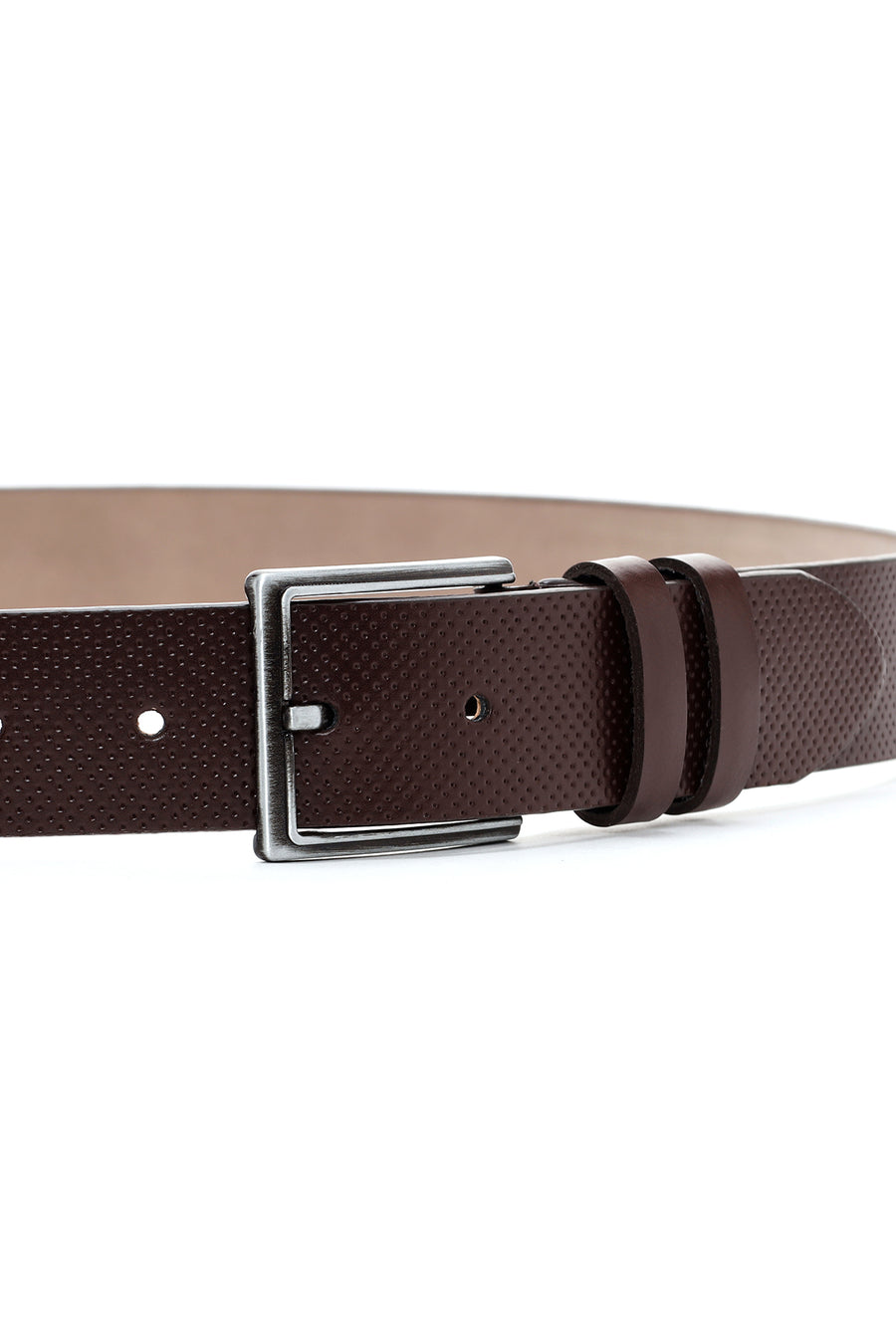 Men's Brown Leather Belt