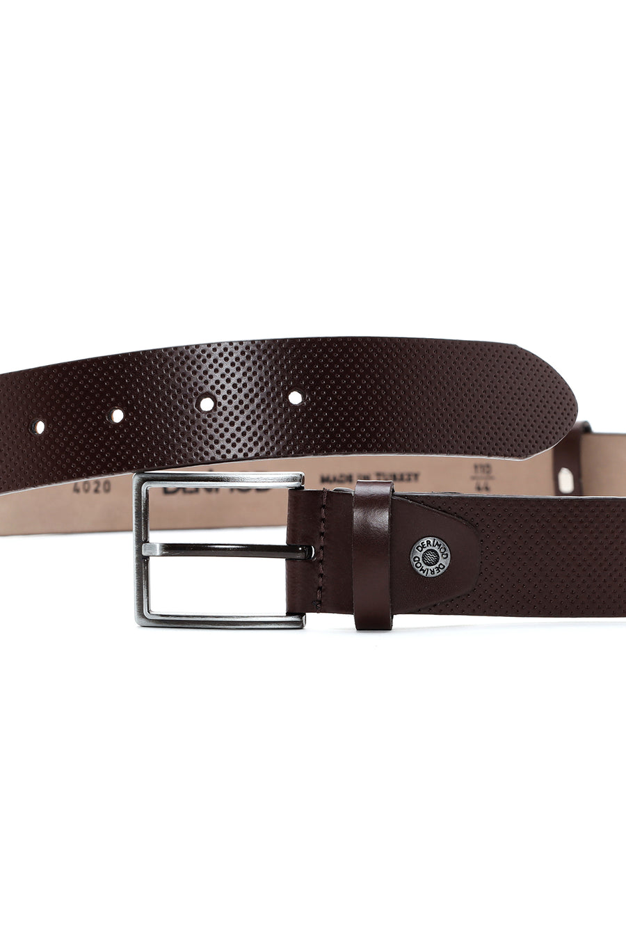 Men's Brown Leather Belt