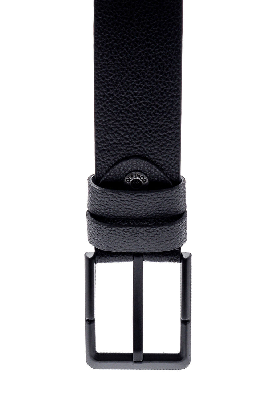 Men's Black Leather Belt