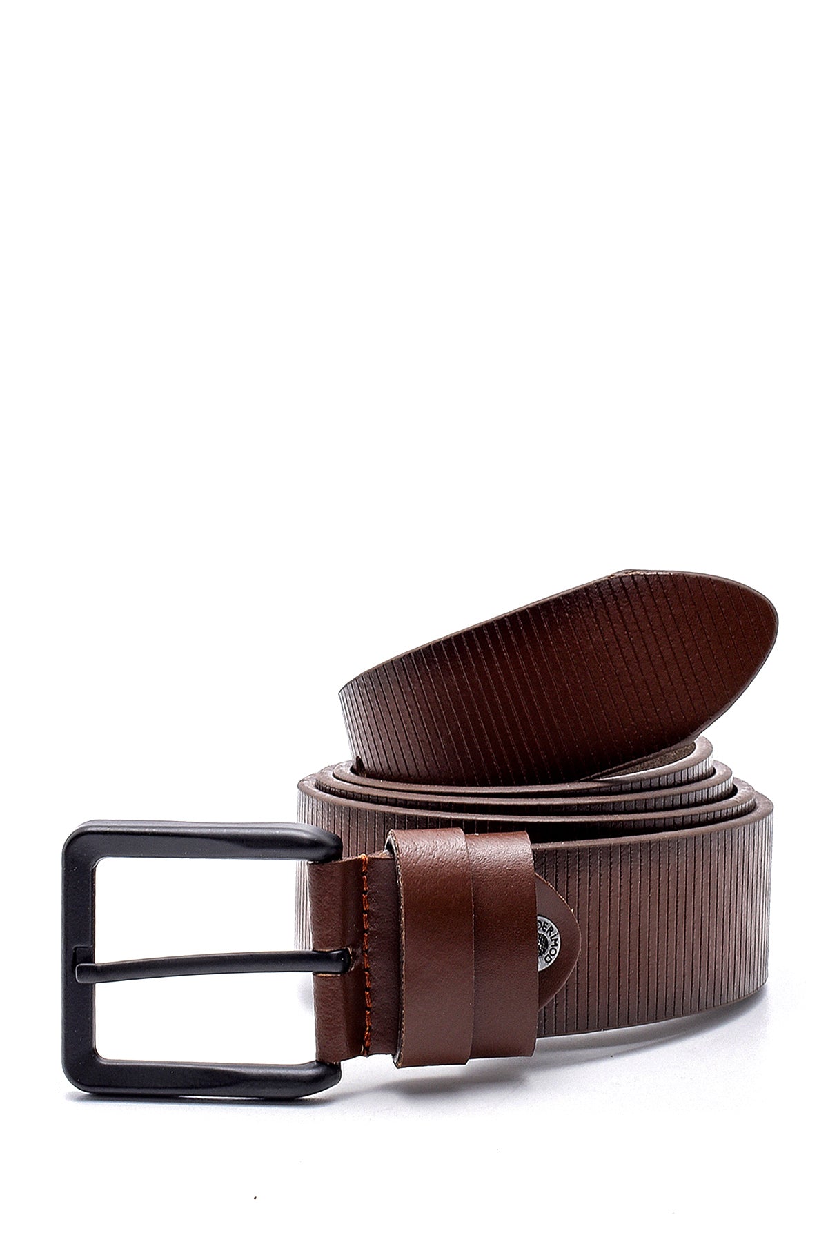 Men's Brown Leather Belt 000A2D1228126 | Derimod