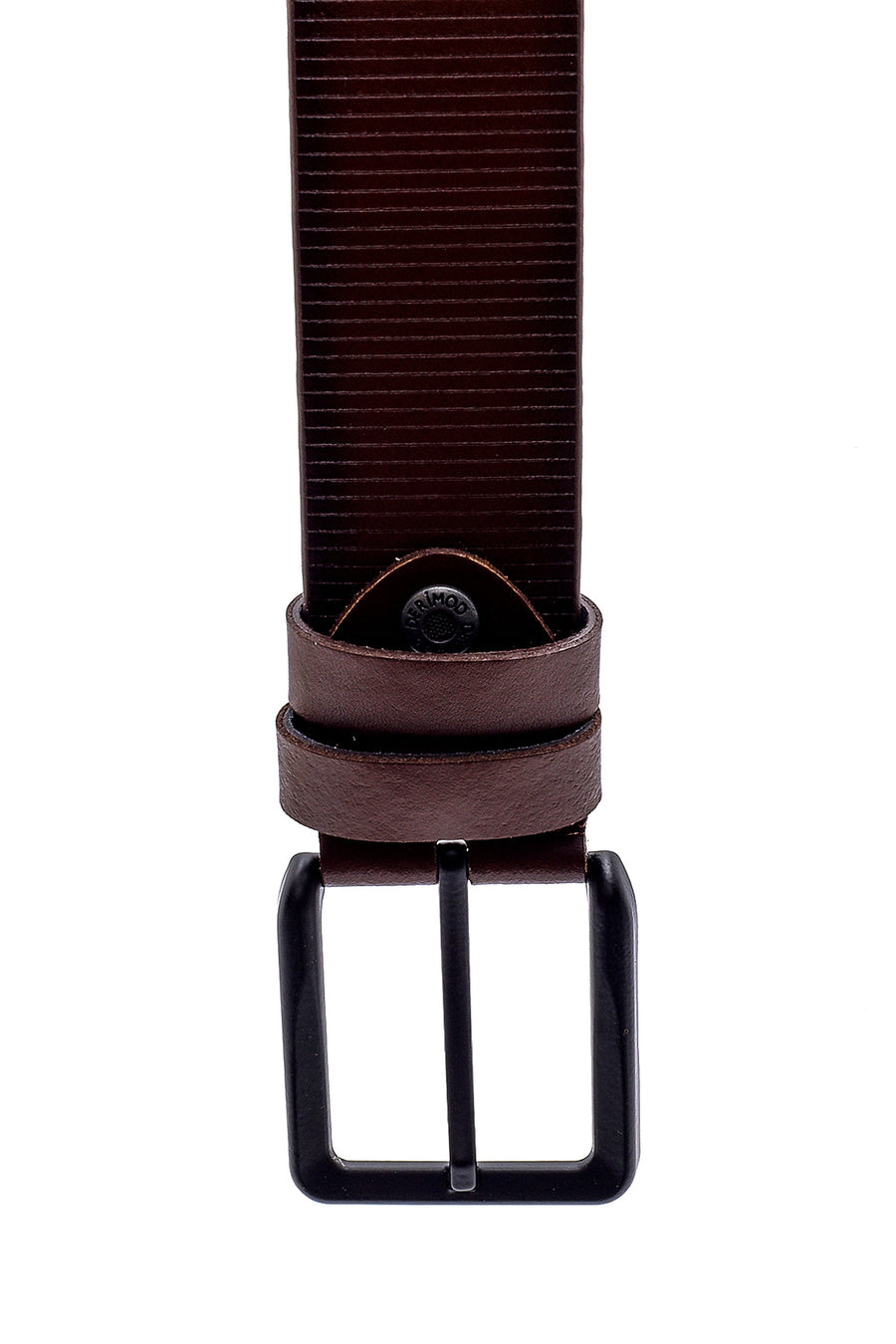 Men's Brown Leather Belt