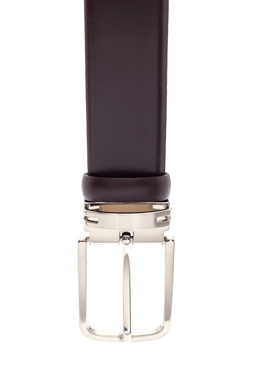 Men's Brown Leather Belt